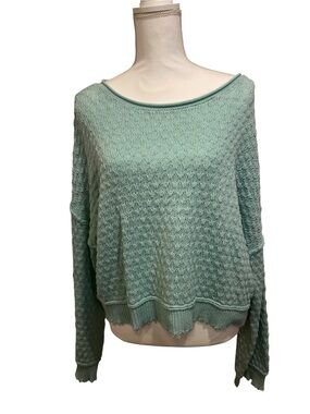 Urban Outfitters Textured Boatneck Sweater